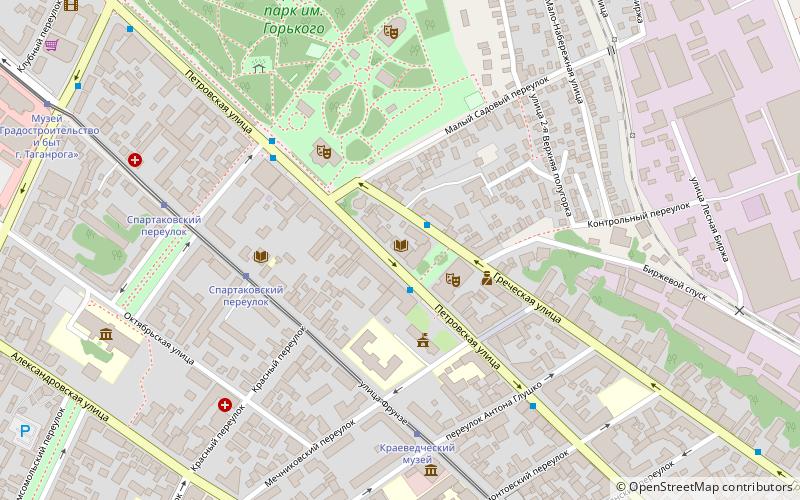 Chekhov Library location map