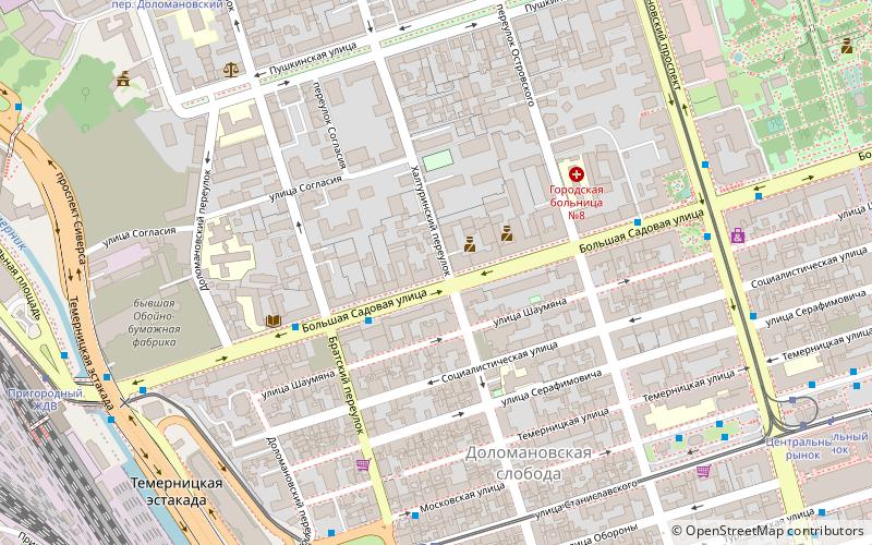 Chernova House location map