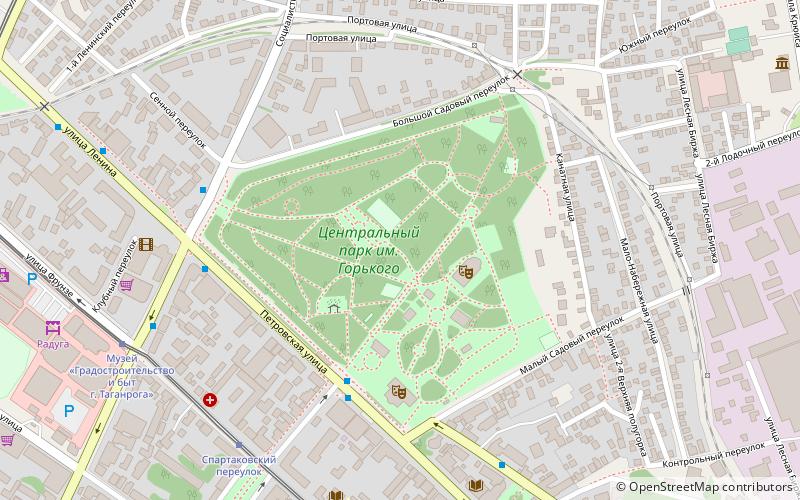 centralnyj park im gorkogo taganrog location map