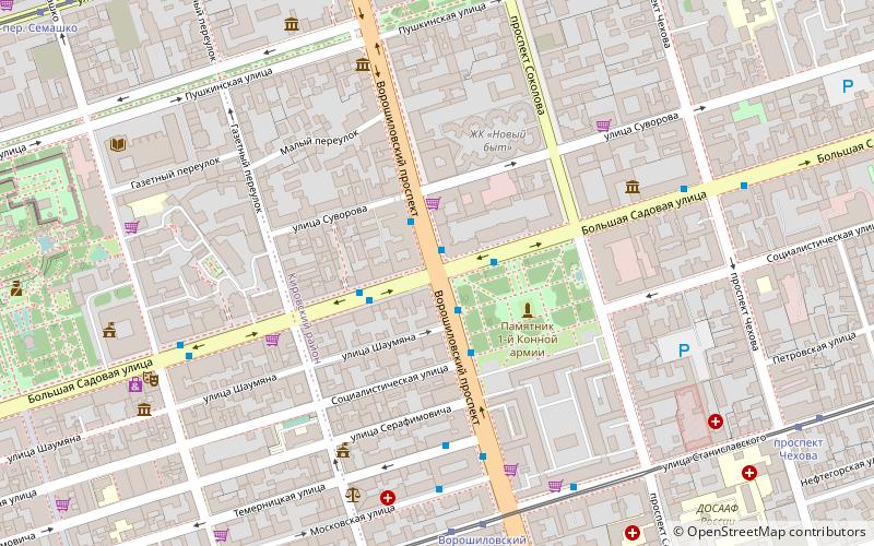 subways rostov on don location map
