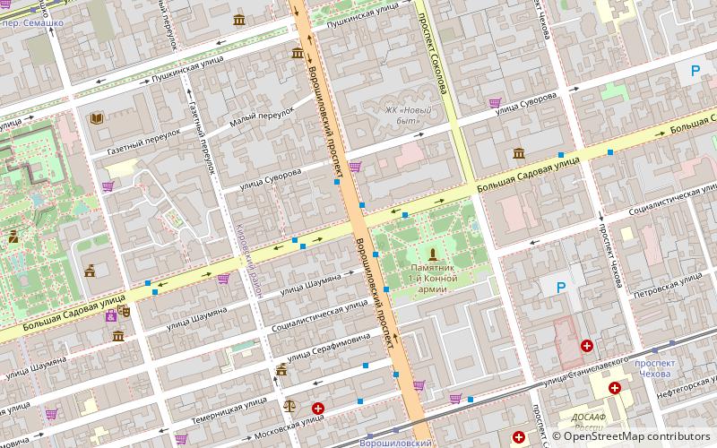 subways rostow nad donem location map