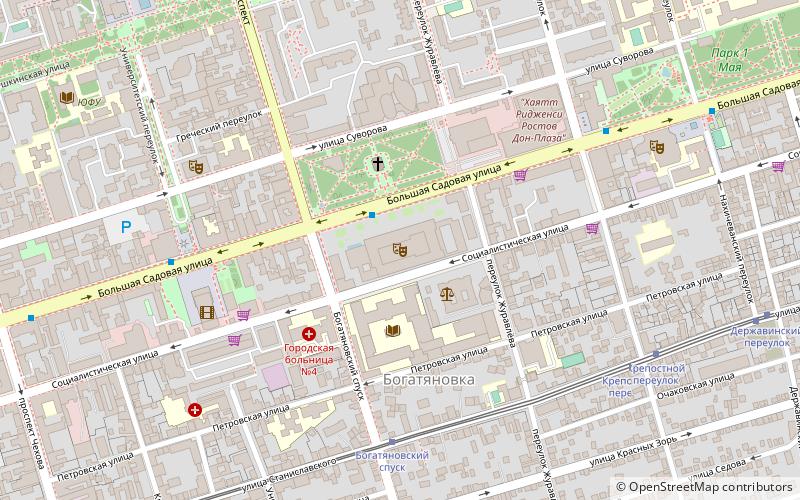 Muzykalnyj teatr location map