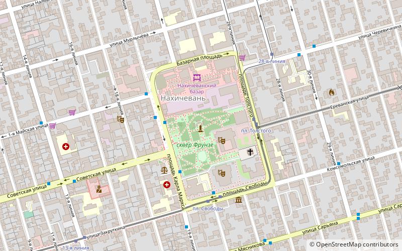 Memorial complex to the Fallen Warriors location map