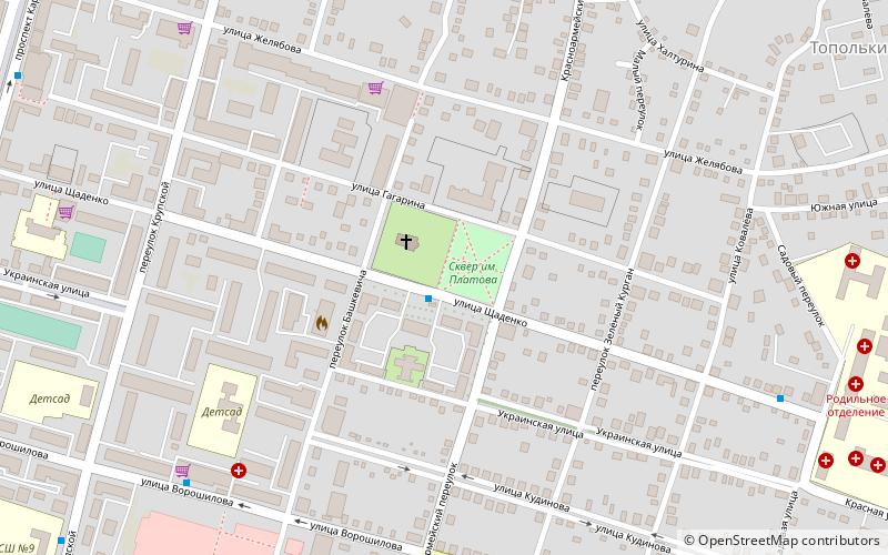 Pamatnik Platovu location map