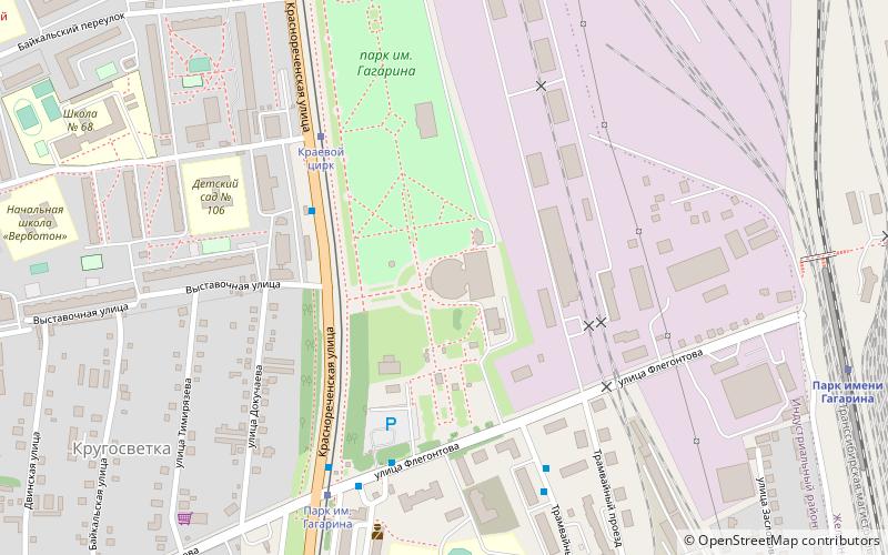 Khabarovsk Circus location map