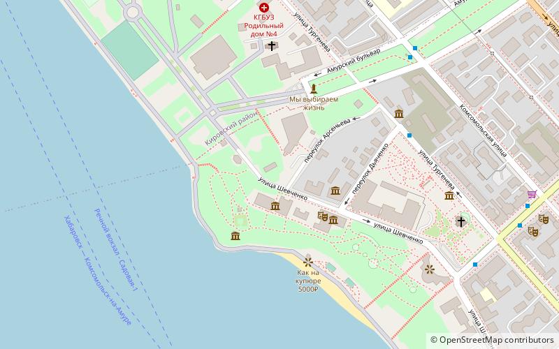 Dacenko location map