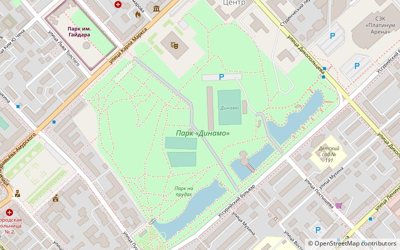 park dinamo khabarovsk location map