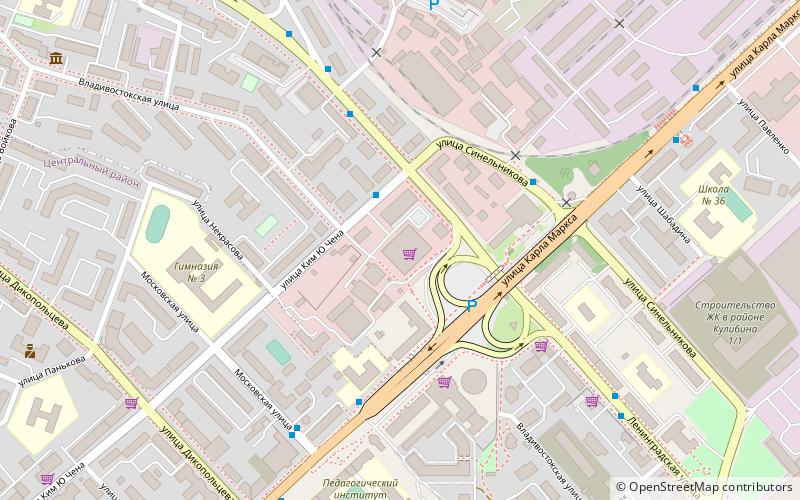 trc magaziny radosti khabarovsk location map