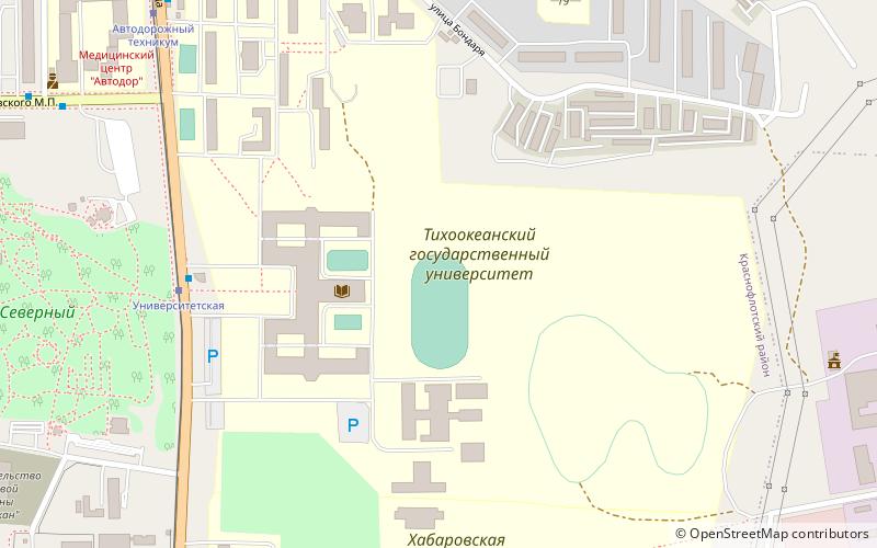Pacific National University location map