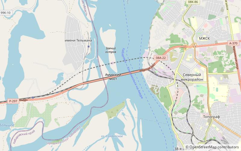Pont de Khabarovsk location map