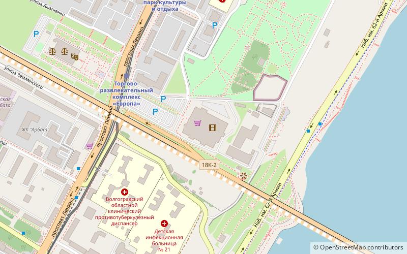 trk evropa siti moll volgograd location map