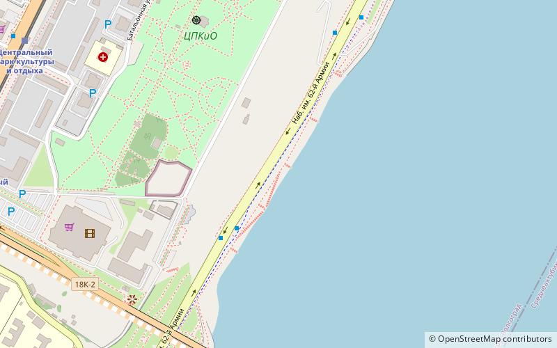 central beach volgograd location map