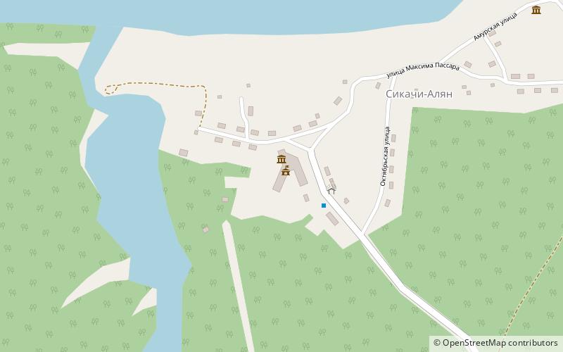 Sikachi-Alyan location map