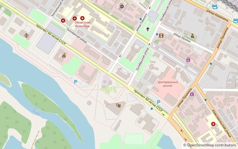top city birobidzhan location map