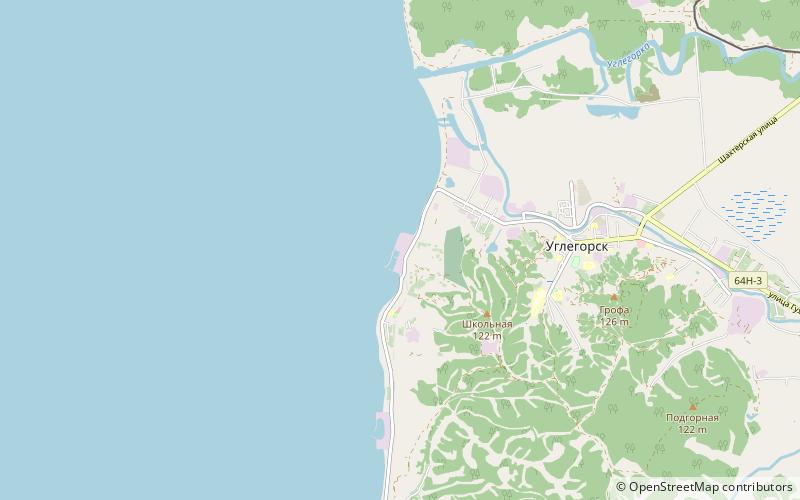 Uglegorsk location map