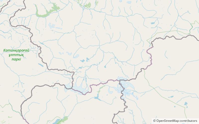 Meseta de Ukok location map