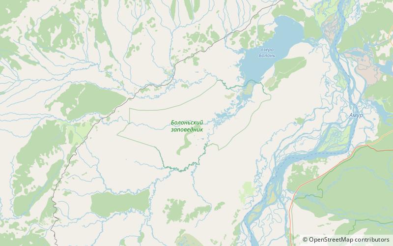 Bolonskyy Nature Reserve location map