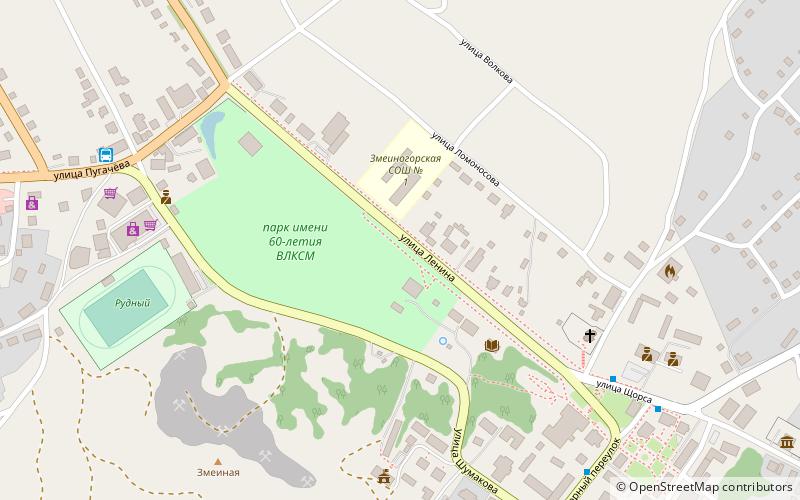 Zmeinogorsk location map