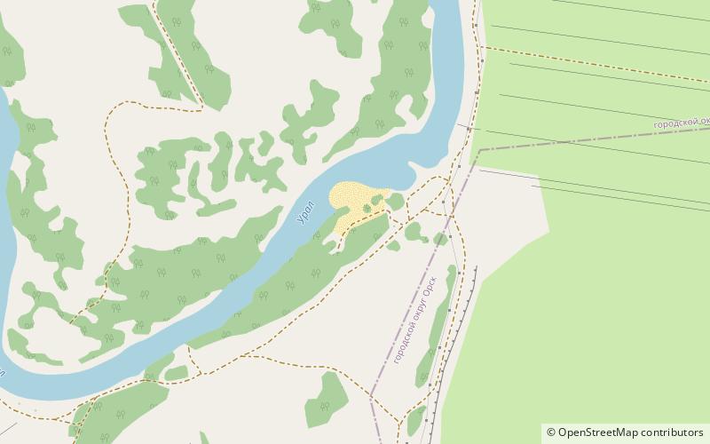 kryk psak location map