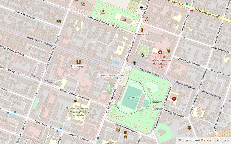 Saratov Conservatory location map