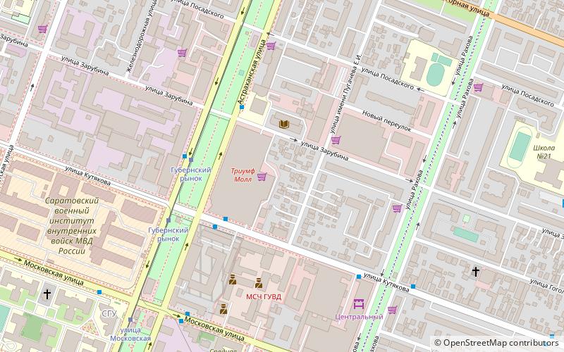 Saratowski Państwowy Uniwersytet Rolniczy im. N.I. Wawiłowa location map