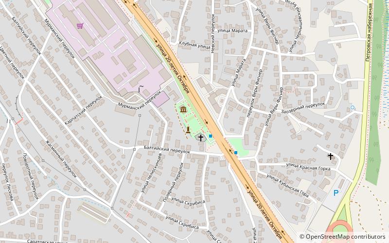 Cizovskij placdarm location map
