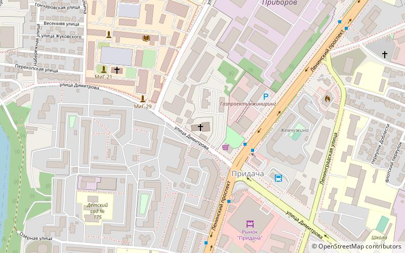 Rozdestvenskaa cerkov location map