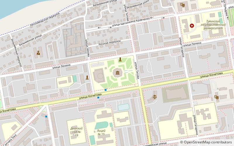 National Museum location map