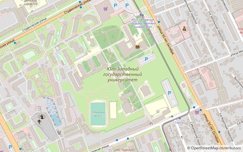 south west state university kursk location map