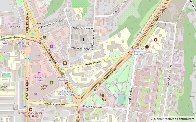 kursk state medical university koursk location map