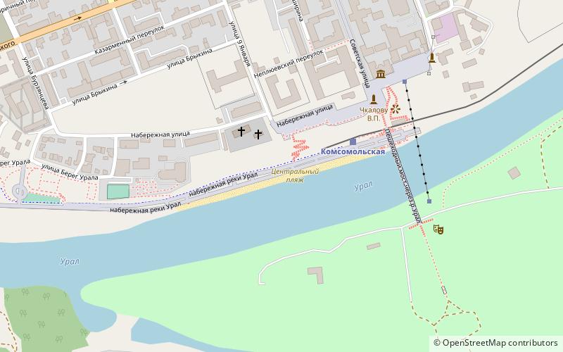 central beach orenburg location map
