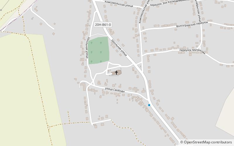 Cerkov Bogoavlenia Gospodna location map