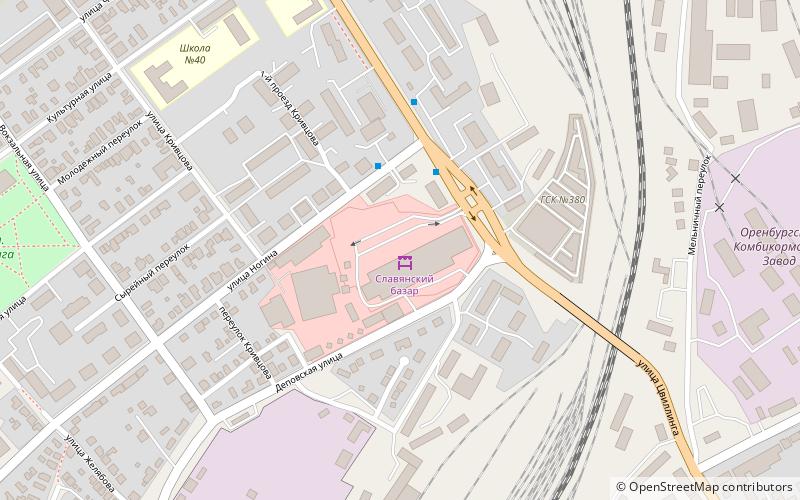 slavanskij bazar orenburg location map