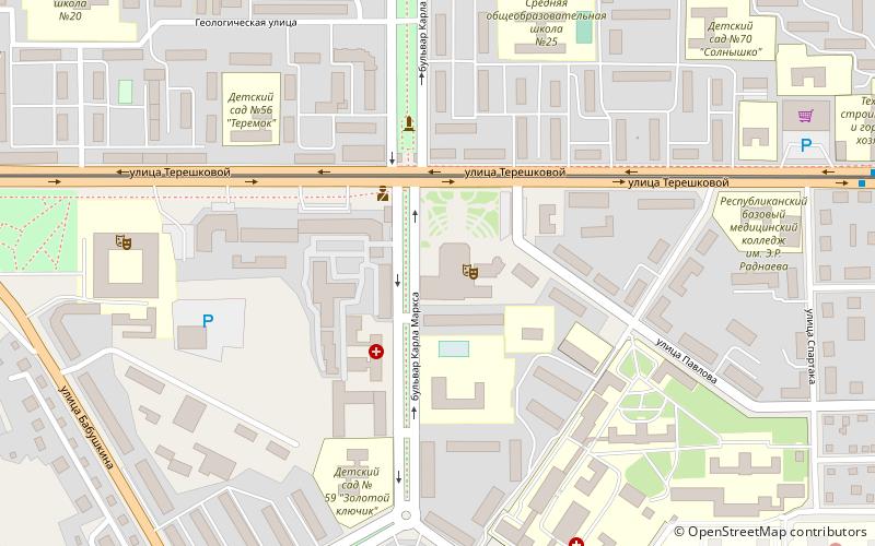 Gosudarstvennyj Russkij dramaticeskij teatr imeni N.A. Bestuzeva location map