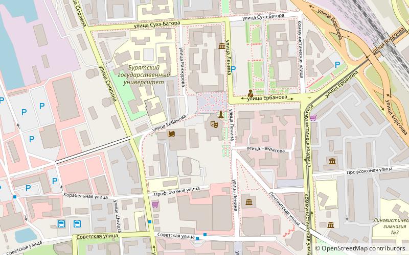 Buryat National Opera location map