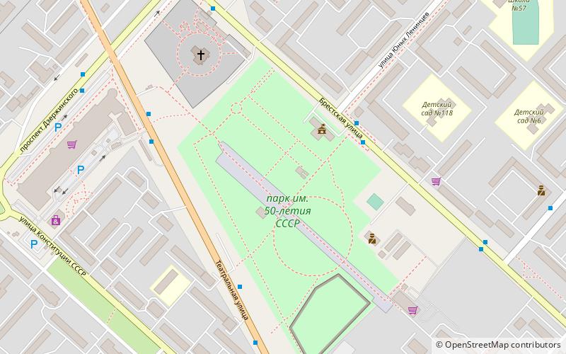 park im 50 letia sssr orenburg location map