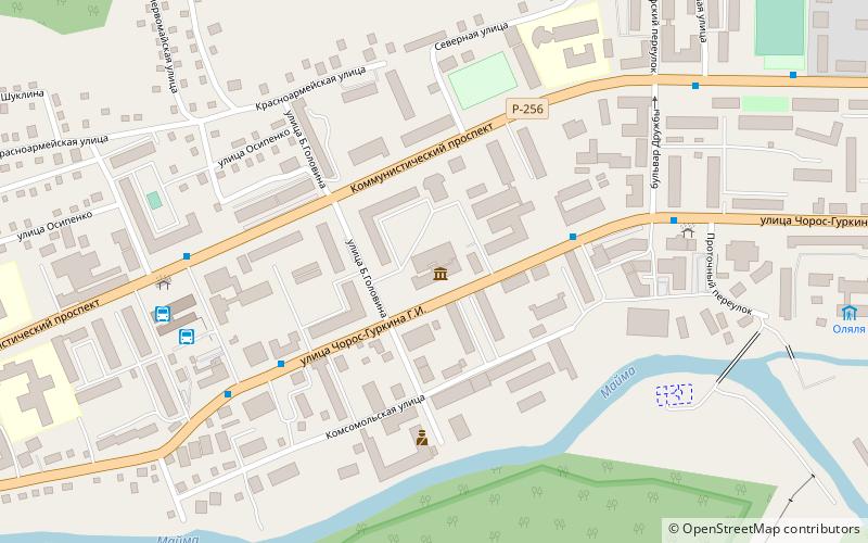 Nacionalnyj muzej location map