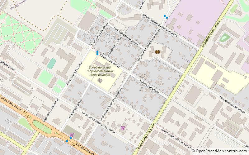 Transbaikal State University location map