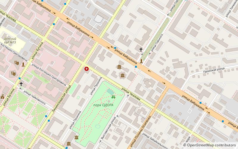 zabajkalskij kraevoj hudozestvennyj muzej chita location map