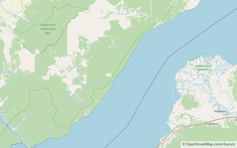 grossmutterstrand pribaikalsky national park location map