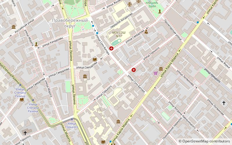 Pamatnik Uriu Nozikovu location map