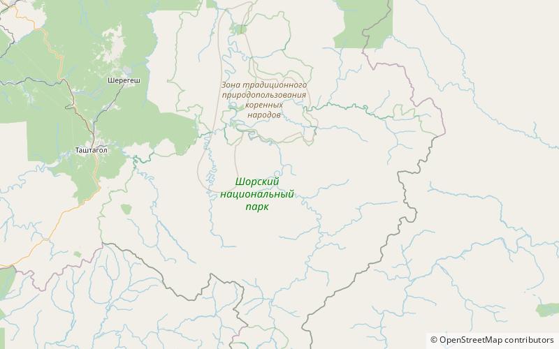 arka slon shorsky national park location map
