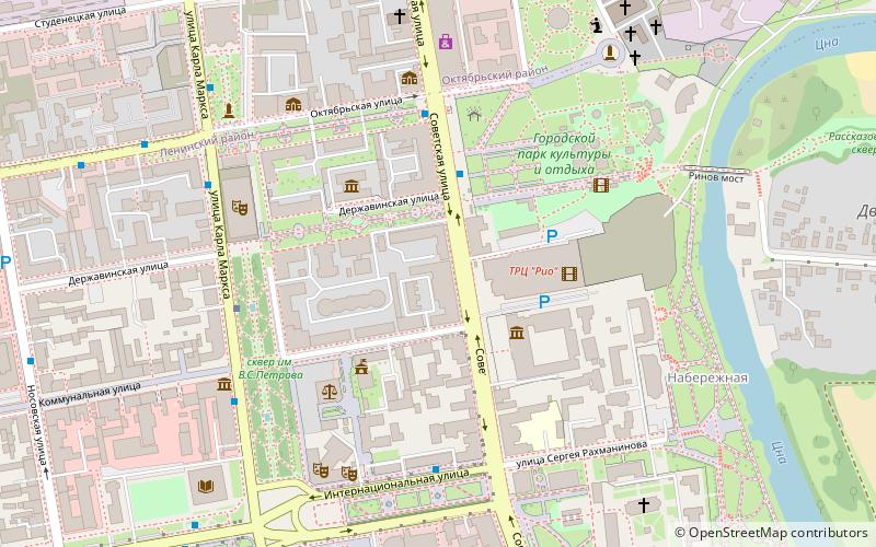 tambov state technical university tambow location map