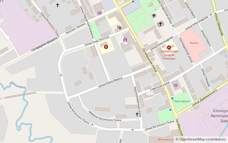 Klintsy location map
