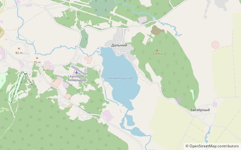 khalaktyrskoye lake petropavlovsk kamchatsky location map