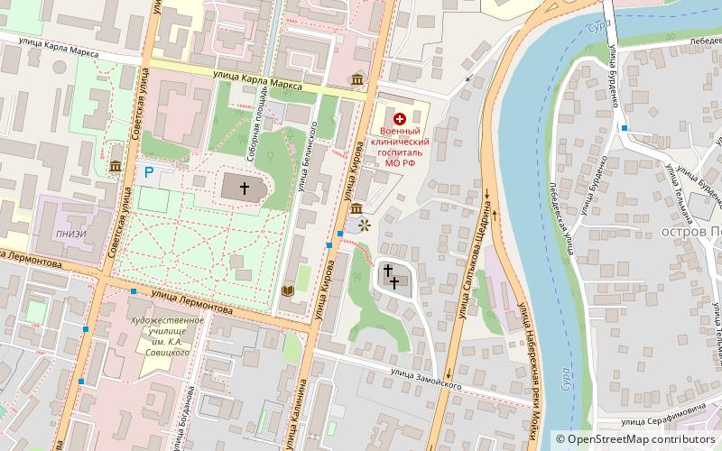 Pervoposelencu goroda location map