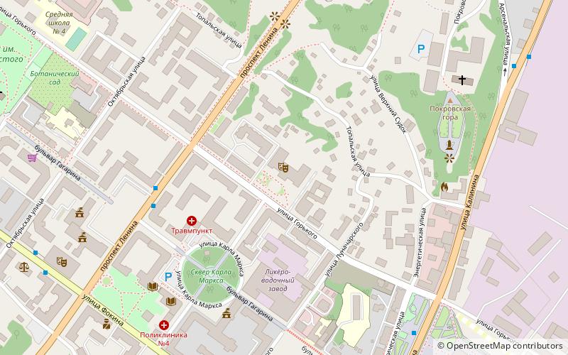 Teatr unogo zritela location map