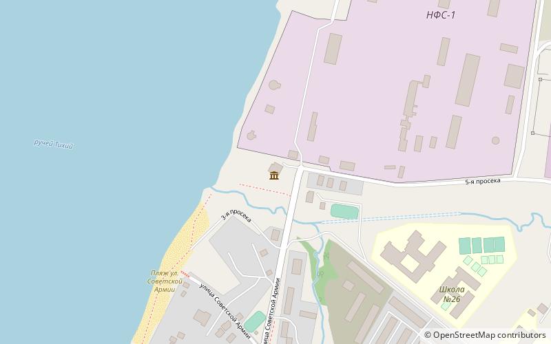 Golovkin's dacha location map