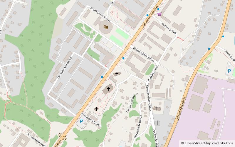 Hram Voskresenia Hristova location map