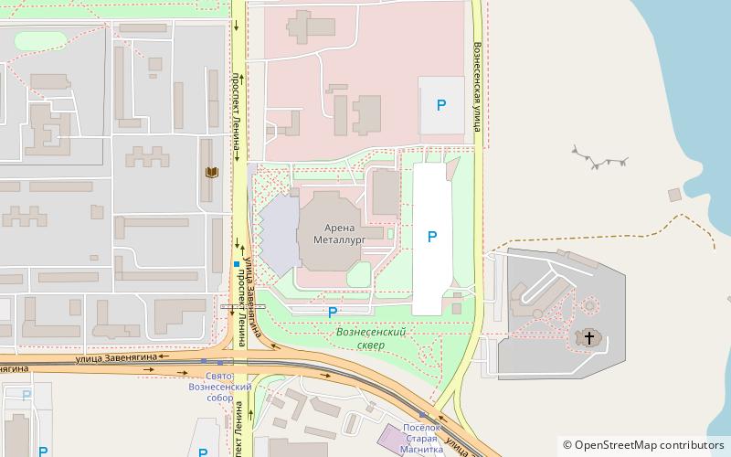 Arena Metallurg location map